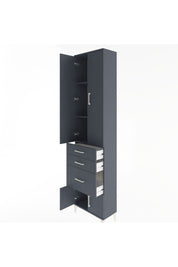 Arges Dolap 3 Raflı 3 Çekmeceli 4 Kapaklı 60x30x243 - S32M019V5A