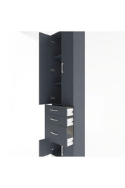 Arges Dolap 3 Raflı 3 Çekmeceli 4 Kapaklı 60x30x243 - S32M019V5A