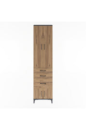 Arges Dolap 3 Raflı 3 Çekmeceli 4 Kapaklı 60x30x243 - S32M019V6A