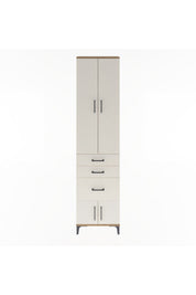 Arges Dolap 3 Raflı 3 Çekmeceli 4 Kapaklı 60x30x243 - S32M019V7A
