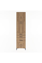 Arges Dolap 3 Raflı 3 Çekmeceli 4 Kapaklı 60x30x243 - S32M019V9A