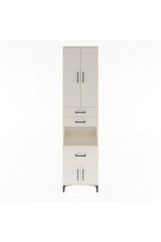 Arges Dolap 4 Raflı 3 Çekmeceli 2 Kapaklı 60x30x243 - S32M020V1A