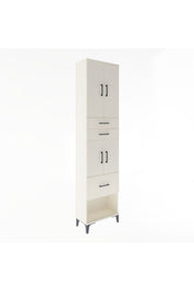 Arges Dolap 4 Raflı 3 Çekmeceli 4 Kapaklı 60x30x243 - S32M021V1A