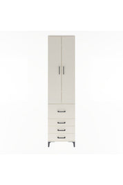Arges Dolap 4 Raflı 4 Çekmeceli 2 Kapaklı 60x30x243 - S32M022V1A