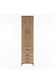 Arges Dolap 4 Raflı 4 Çekmeceli 2 Kapaklı 60x30x243 - S32M022V6A