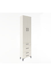 Arges Dolap 4 Raflı 4 Çekmeceli 2 Kapaklı 60x30x243 - S32M023V1A