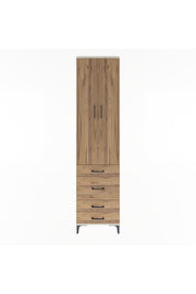 Arges Dolap 4 Raflı 4 Çekmeceli 2 Kapaklı 60x30x243 - S32M023V3A