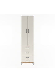 Arges Dolap 4 Raflı 4 Çekmeceli 2 Kapaklı 60x30x243 - S32M023V7A