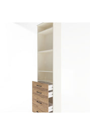 Arges Dolap 4 Raflı 4 Çekmeceli 60x30x243 - S32M024V3A