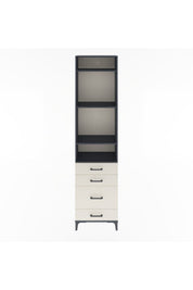 Arges Dolap 4 Raflı 4 Çekmeceli 60x30x243 - S32M024V4A