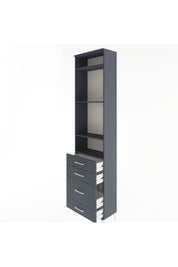 Arges Dolap 4 Raflı 4 Çekmeceli 60x30x243 - S32M024V5A