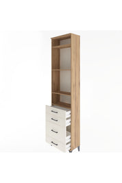 Arges Dolap 4 Raflı 4 Çekmeceli 60x30x243 - S32M024V7A