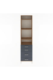 Arges Dolap 4 Raflı 4 Çekmeceli 60x30x243 - S32M024V8A