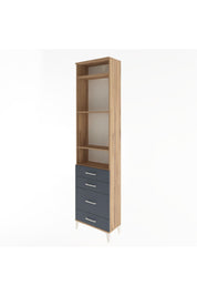 Arges Dolap 4 Raflı 4 Çekmeceli 60x30x243 - S32M024V8A