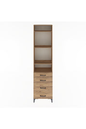 Arges Dolap 4 Raflı 4 Çekmeceli 60x30x243 - S32M024V9A