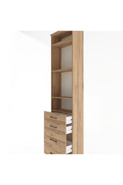 Arges Dolap 4 Raflı 4 Çekmeceli 60x30x243 - S32M024V9A