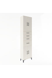 Arges Dolap 5 Raflı 4 Çekmeceli 4 Kapaklı 60x30x243 - S32M026V1A