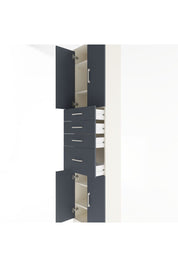 Arges Dolap 5 Raflı 4 Çekmeceli 4 Kapaklı 60x30x243 - S32M026V2A