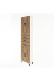 Arges Dolap 5 Raflı 4 Çekmeceli 4 Kapaklı 60x30x243 - S32M026V3A