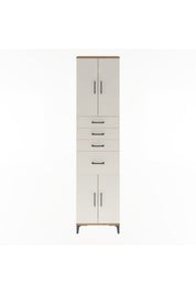 Arges Dolap 5 Raflı 4 Çekmeceli 4 Kapaklı 60x30x243 - S32M026V7A