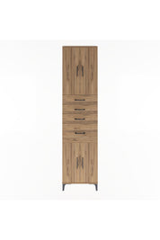 Arges Dolap 5 Raflı 4 Çekmeceli 4 Kapaklı 60x30x243 - S32M026V9A