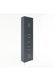 Arges Dolap 2 Raflı 5 Çekmeceli 4 Kapaklı 60x30x243 - S32M029V5A