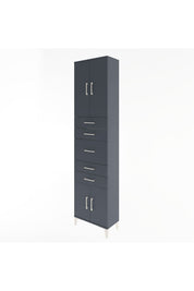 Arges Dolap 2 Raflı 5 Çekmeceli 4 Kapaklı 60x30x243 - S32M029V5A