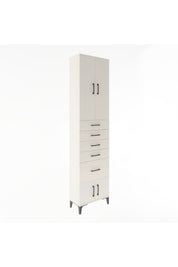 Arges Dolap 3 Raflı 5 Çekmeceli 4 Kapaklı 60x30x243 - S32M030V1A