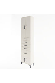 Arges Dolap 3 Raflı 5 Çekmeceli 4 Kapaklı 60x30x243 - S32M030V1A