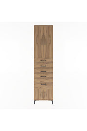 Arges Dolap 3 Raflı 5 Çekmeceli 4 Kapaklı 60x30x243 - S32M030V9A
