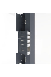 Arges Dolap 2 Raflı 5 Çekmeceli 4 Kapaklı 60x30x243 - S32M031V5A