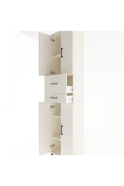 Arges Dolap 4 Raflı 2 Çekmeceli 4 Kapaklı 60x30x243 - S32M032V1A