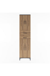 Arges Dolap 4 Raflı 2 Çekmeceli 4 Kapaklı 60x30x243 - S32M032V6A