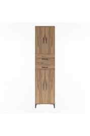 Arges Dolap 4 Raflı 2 Çekmeceli 4 Kapaklı 60x30x243 - S32M032V9A
