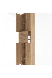 Arges Dolap 4 Raflı 2 Çekmeceli 4 Kapaklı 60x30x243 - S32M032V9A