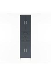 Arges Dolap 4 Raflı 3 Çekmeceli 4 Kapaklı 60x30x243 - S32M033V2A