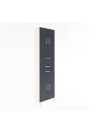 Arges Dolap 4 Raflı 3 Çekmeceli 4 Kapaklı 60x30x243 - S32M033V2A