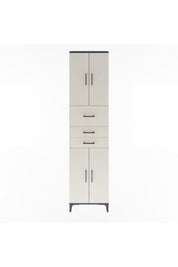 Arges Dolap 4 Raflı 3 Çekmeceli 4 Kapaklı 60x30x243 - S32M033V4A