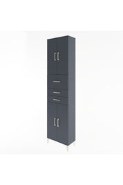 Arges Dolap 4 Raflı 3 Çekmeceli 4 Kapaklı 60x30x243 - S32M033V5A