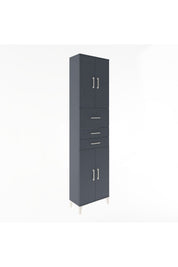 Arges Dolap 4 Raflı 3 Çekmeceli 4 Kapaklı 60x30x243 - S32M033V5A