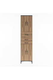 Arges Dolap 4 Raflı 3 Çekmeceli 4 Kapaklı 60x30x243 - S32M033V6A