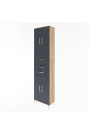 Arges Dolap 4 Raflı 3 Çekmeceli 4 Kapaklı 60x30x243 - S32M033V8A