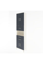 Arges Dolap 3 Raflı 3 Çekmeceli 4 Kapaklı 60x30x243 - S32M034V2A