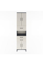 Arges Dolap 3 Raflı 3 Çekmeceli 4 Kapaklı 60x30x243 - S32M034V4A
