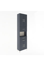 Arges Dolap 3 Raflı 3 Çekmeceli 4 Kapaklı 60x30x243 - S32M034V5A