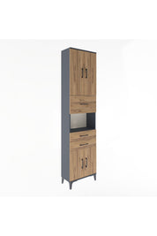 Arges Dolap 3 Raflı 3 Çekmeceli 4 Kapaklı 60x30x243 - S32M034V6A