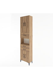 Arges Dolap 3 Raflı 3 Çekmeceli 4 Kapaklı 60x30x243 - S32M034V9A