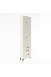 Arges Dolap 4 Raflı 3 Çekmeceli 4 Kapaklı 60x30x243 - S32M035V1A