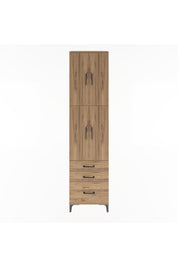 Arges Dolap 4 Raflı 3 Çekmeceli 4 Kapaklı 60x30x243 - S32M035V9A