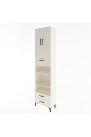 Arges Dolap 5 Raflı 3 Çekmeceli 2 Kapaklı 60x30x243 - S32M036V1A